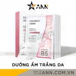 Mặt Nạ Colorkey Luminous B5 Màu Hồng Dưỡng Ẩm Sáng Da Với Niacinamide Hộp 10 Miếng