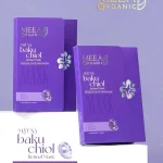 Mặt Nạ Thạch Collagen Meea Organic Màu Tím Bakuchiol Retinol Mask Hộp 5 Miếng