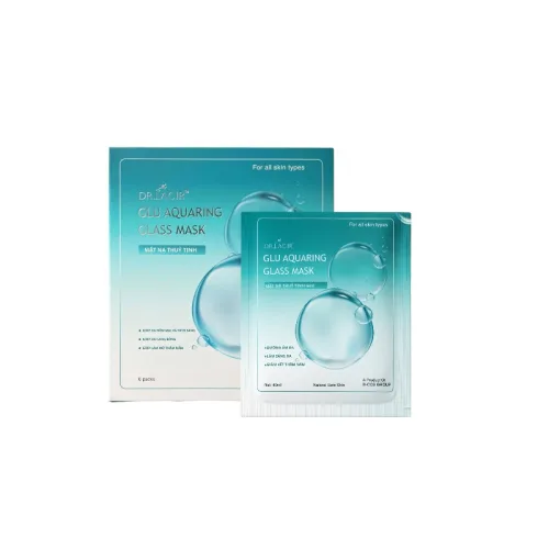 Mặt Nạ Thủy Tinh Dr Lacir Glu Aquaring Glass Mask Hộp 6 Miếng