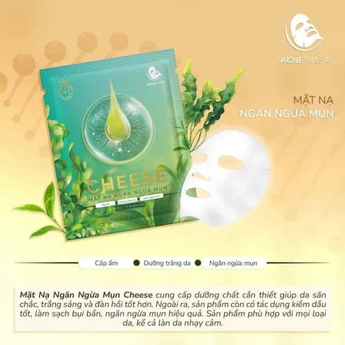 Mặt Nạ Trắng Da Ngừa Mụn Cheese Mỹ Phẩm Ngọc Tú NT Cosmetics