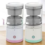 Máy Ép Cam Tự Động Không Dây Máy Vắt Cam Cổng Sạc USB 23.5x11cm
