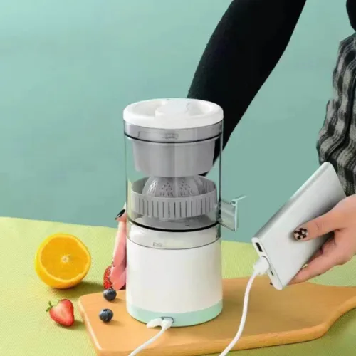 Máy Ép Cam Tự Động Không Dây Máy Vắt Cam Cổng Sạc USB 23.5x11cm