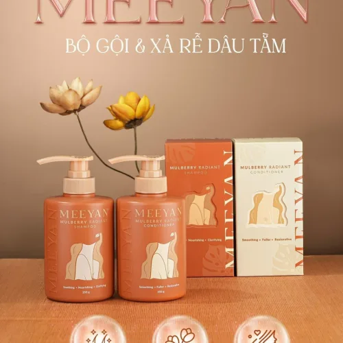 Meeyan Việt Nam xin chào bộ chăm sóc cao cấp thượng lưu phục hồi sau một lần sử dụng