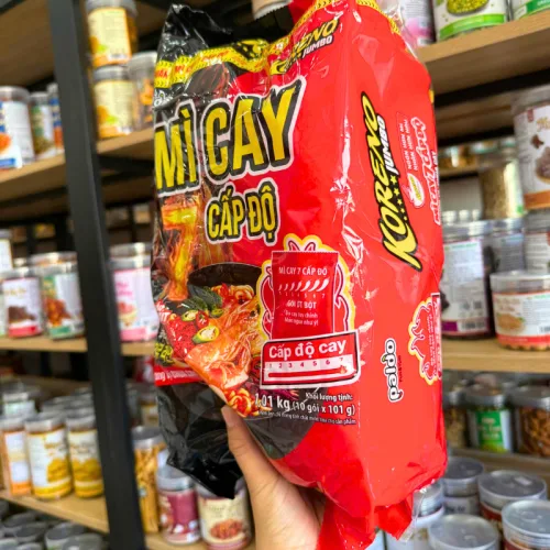 Mì Cay 7 Cấp Độ Koreno - Mì Cay Hàn Quốc 10 Gói
