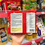 Mì Cay Samyang Bludak Đỏ 2x Hàn Quốc Lốc 5 Gói (140g/Gói) - Mì Khô Gà Siêu Cay 2x Màu Đỏ