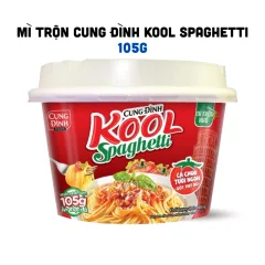 Mì Cung Đình Kool Spaghetti 105g - Mì Trộn Khô Cung Đình Vị Cà Chua Tươi Ngon Xốt Thịt Bò