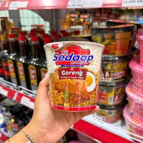 Mì Trộn Mi Sedaap Goreng Ly 81g - Mì Sedaap Goreng Indonesia