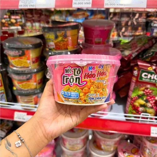 Mì Trộn Tô Hảo Hảo Tôm Chua Cay 93g - Mì Hảo Hảo Acecook