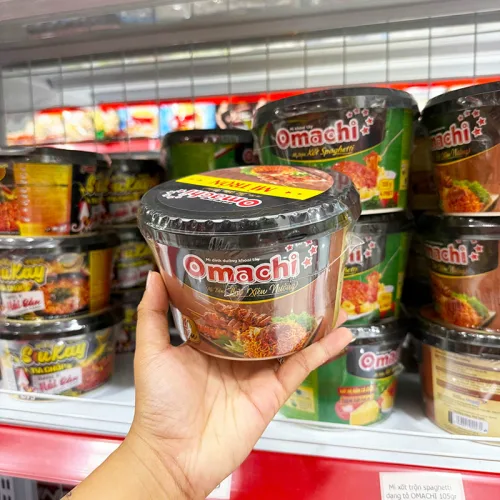 Mì Trộn Tô OMACHI Vị Thịt Xiên Nướng 105g