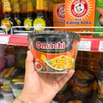 Mì Trộn Xốt Tôm Phô Mai Trứng Muối OMACHI Dạng Tô 105g