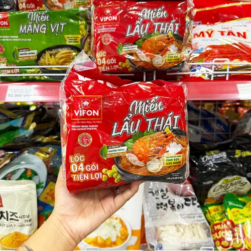 Miến Lẩu Thái VIFON Dạng Lốc 232g - Lốc 4 Gói