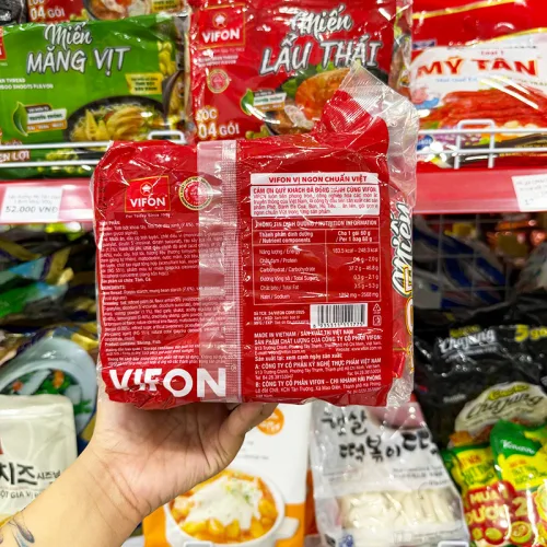 Miến Lẩu Thái VIFON Dạng Lốc 232g - Lốc 4 Gói