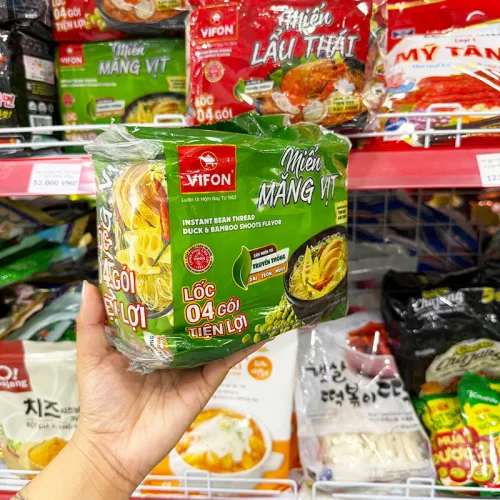 Miến Măng Vịt VIFON Dạng Lốc 232g - Lốc 4 Gói