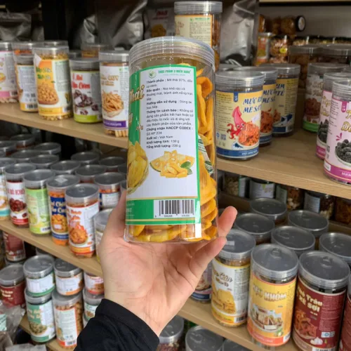 Mít Thái Sấy Thơm Ngon (Loại xuất khẩu) 230g - Hộp Pet