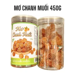 Mơ Sấy Chanh Muối Thơm Ngon 450g Hộp Pet