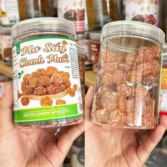 Mơ Sấy Chanh Muối Thơm Ngon 400g - Hũ Pet
