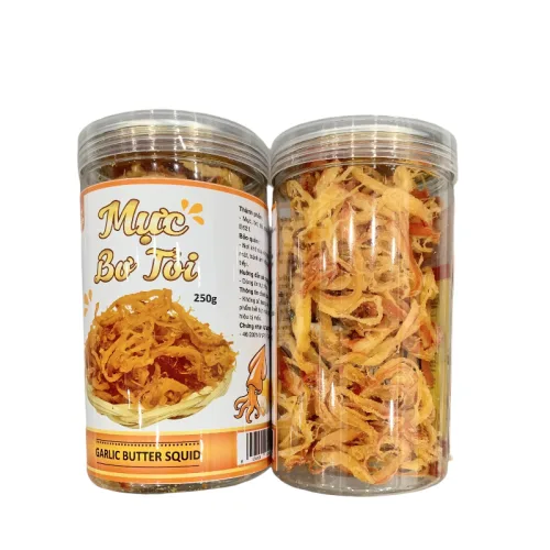 Mực Bơ Tỏi Thơm Ngon 250g Hộp