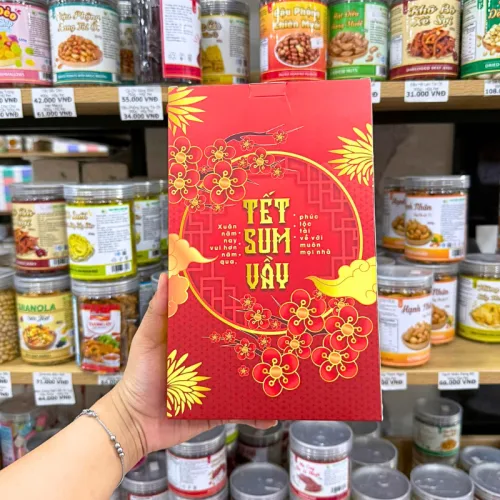 Mực Cán Tấm Vị Dạng Hộp Xách BEST SELLER