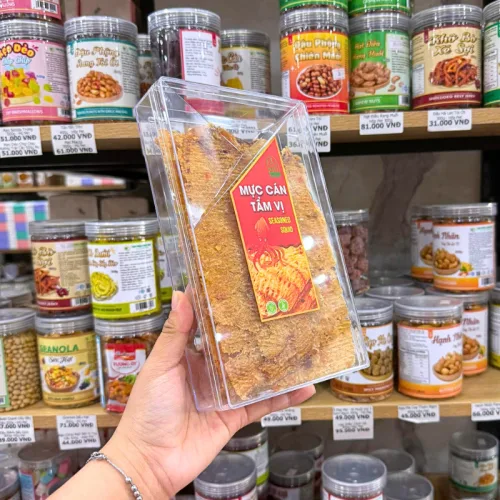 Mực Cán Tấm Vị Dạng Hộp Xách BEST SELLER
