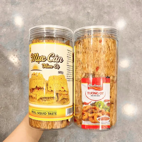 Mực Cán Tẩm Vị Loại Đặc Biệt 250g hộp