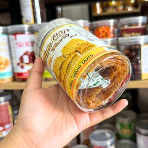Mực Cán Tẩm Vị Thơm Ngon 200g Hộp Pet