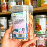 Mực Ống Xé Sợi Sấy Khô - Mực Sợi Dừa Thơm Ngon 200g - Hũ Pet