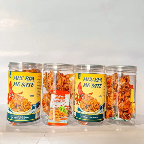 Mực Rim Me Sa Tế Chuẩn Vị 300g Hộp