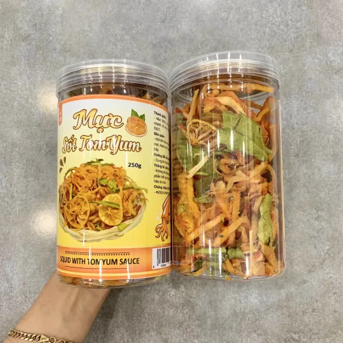 Mực Sốt Tomyum Thơm Ngon 250g Hộp