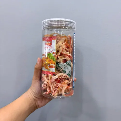 Mực ống Xé Sợi Sấy Khô 300g Hộp