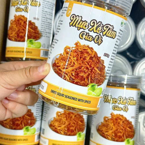 Mực Xé Tẩm Vị Thơm Ngon 250g