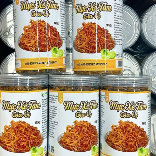 Mực Xé Tẩm Vị Thơm Ngon 250g