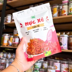 Mực Xé Tẩm Vị Thương Hiệu Yolo Thơm Ngon Gói 100g