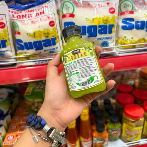 Muối Ớt Chinsu Chấm Hải Sản - Muối Ớt Xanh Chinsu 200gr