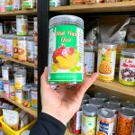 Mứt Ngũ Quả Thơm Ngon (Ô Mai Đào Hồng, Ô Mai Đào Bổ, Ô Mai Mận Cơm, Kiwi Sấy Dẻo, Xoài Sấy Dẻo) 500g - Hũ Pet