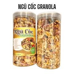 Ngũ Cốc Granola Trái Cây Loại Ngon 500g (Có yến mạch) Hộp