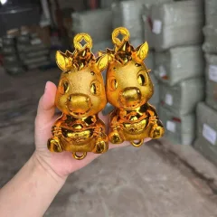 Ngựa Vàng trang Trí Tết 2026