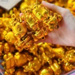 Ngựa Vàng trang Trí Tết 2026