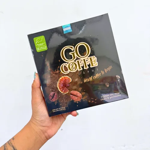 [Nguyên mã] Cà Phê Go Coffee Max Health Hộp Lớn 192g (16g x 12 Gói) - Hàng Chính Hãng