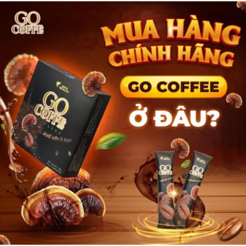 [Nguyên mã] Cà Phê Go Coffee Max Health Hộp Lớn 192g (16g x 12 Gói) - Hàng Chính Hãng