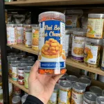 Nui Bò Lá Chanh Hộp 250g
