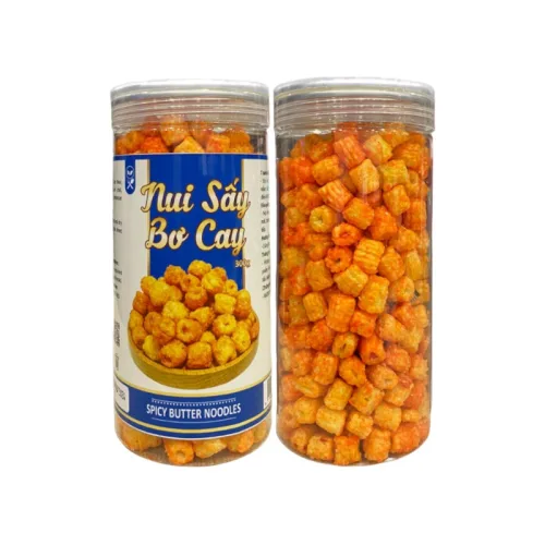 Nui Sấy Bơ Cay Thơm Ngon Giòn Rụm 300g Hộp