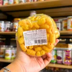 Nui Vàng Chiên Tỏi Ớt Đậm Vị 330g - Hũ Gấu Lớn