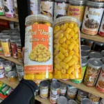 Nui Vàng Chiên Tỏi Ớt Thơm Ngon 300g - Hộp Pet