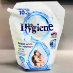Nước Giặt Hygiene Hương Hoa Màu Trắng - Nước Giặt Quần Áo Đậm Đặc 1400ml