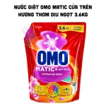 Nước Giặt OMO Matic Cửa Trên Hương Thơm Dịu Ngọt 3.6kg