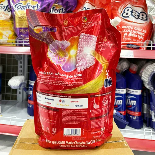 Nước Giặt OMO Matic Cửa Trên Hương Thơm Dịu Ngọt 3.6kg