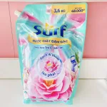 Nước Giặt SURF Túi Hương Hoa Trà & Linh Lan 3.6kg - Túi Xanh