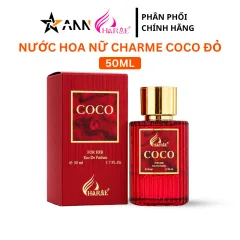 Nước Hoa Nữ Charme Coco Đỏ 50ml - Hương Thơm Nữ Tính Ngọt Ngào