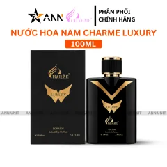 Nước Hoa Charme Luxury Mùi Nam Hộp Cứng Phiên Bản Mới 100ml