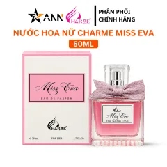 Nước Hoa Nữ Charme Miss Eva Eau De Parfum 50ml - Hương Thơm Ngọt Ngào Nữ Tính